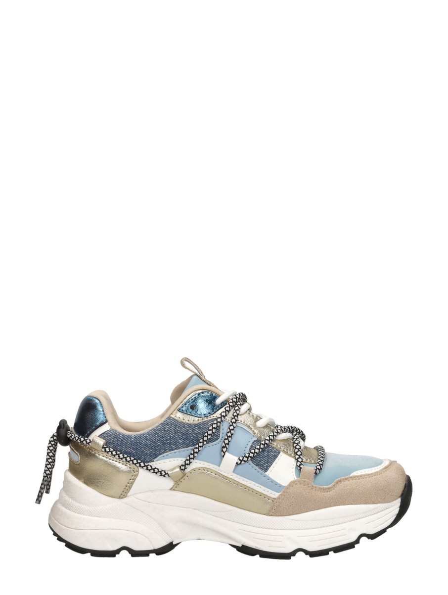Sub55 - Sneakers Laag – licht blauw – foto 4 van 4