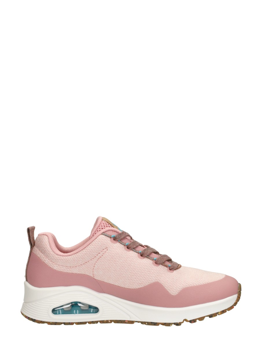 Skechers - Uno - Pla-knit – roze – foto 4 van 4