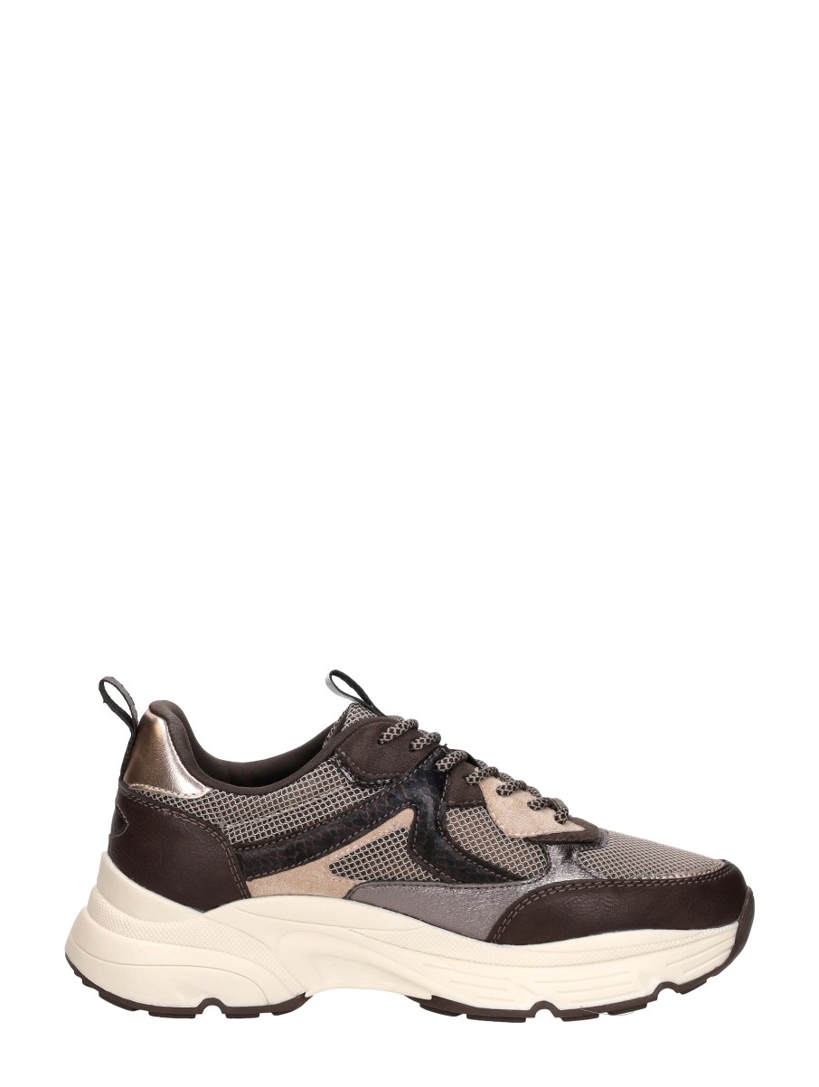 Sub55 - Sneakers Laag – donkerbruin – foto 4 van 4