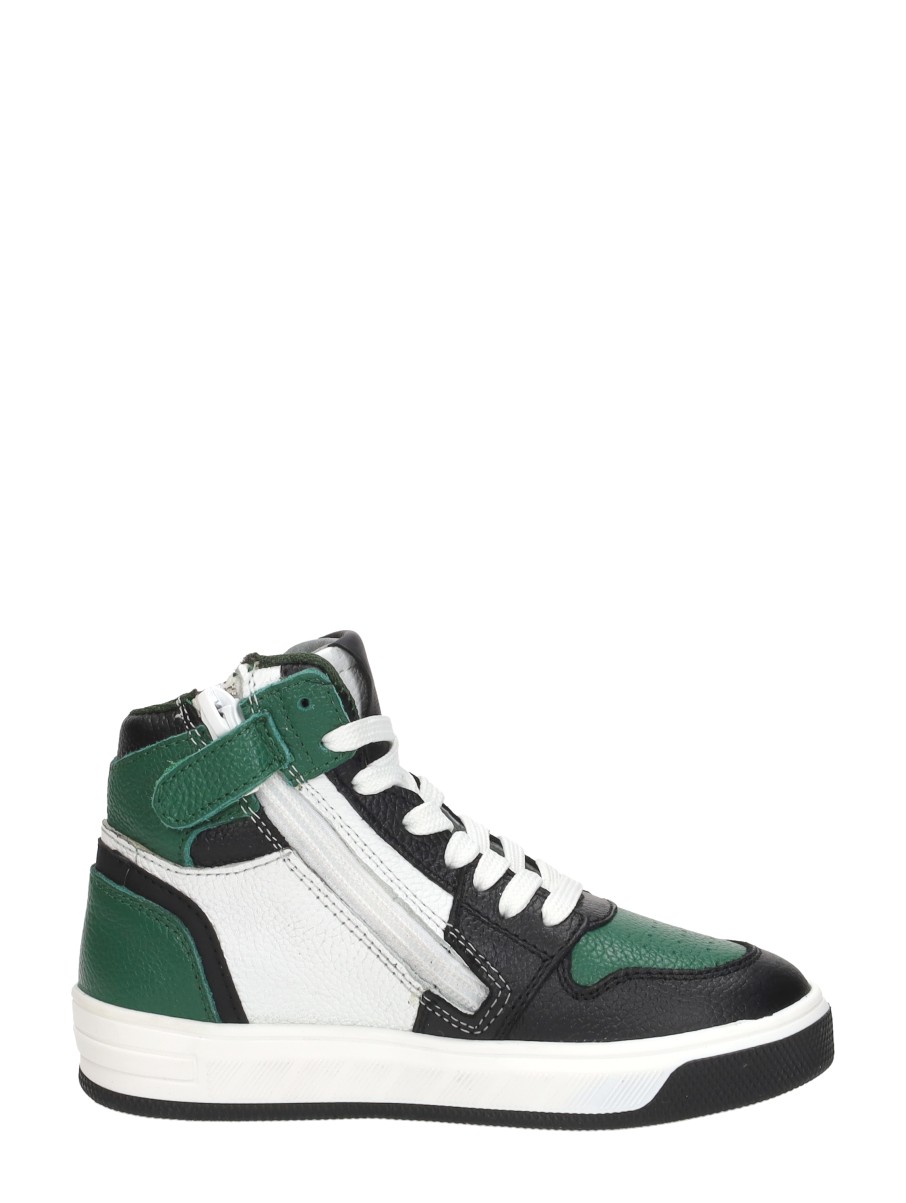 Keq - Veterschoenen Hoog – groen – foto 4 van 4