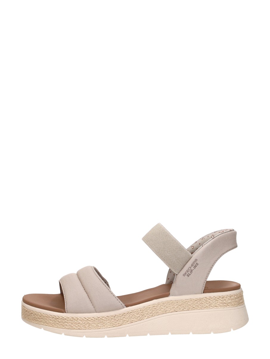 Skechers Slip-ins Bobs Sun Ray - Dames Sandalen - Taupe