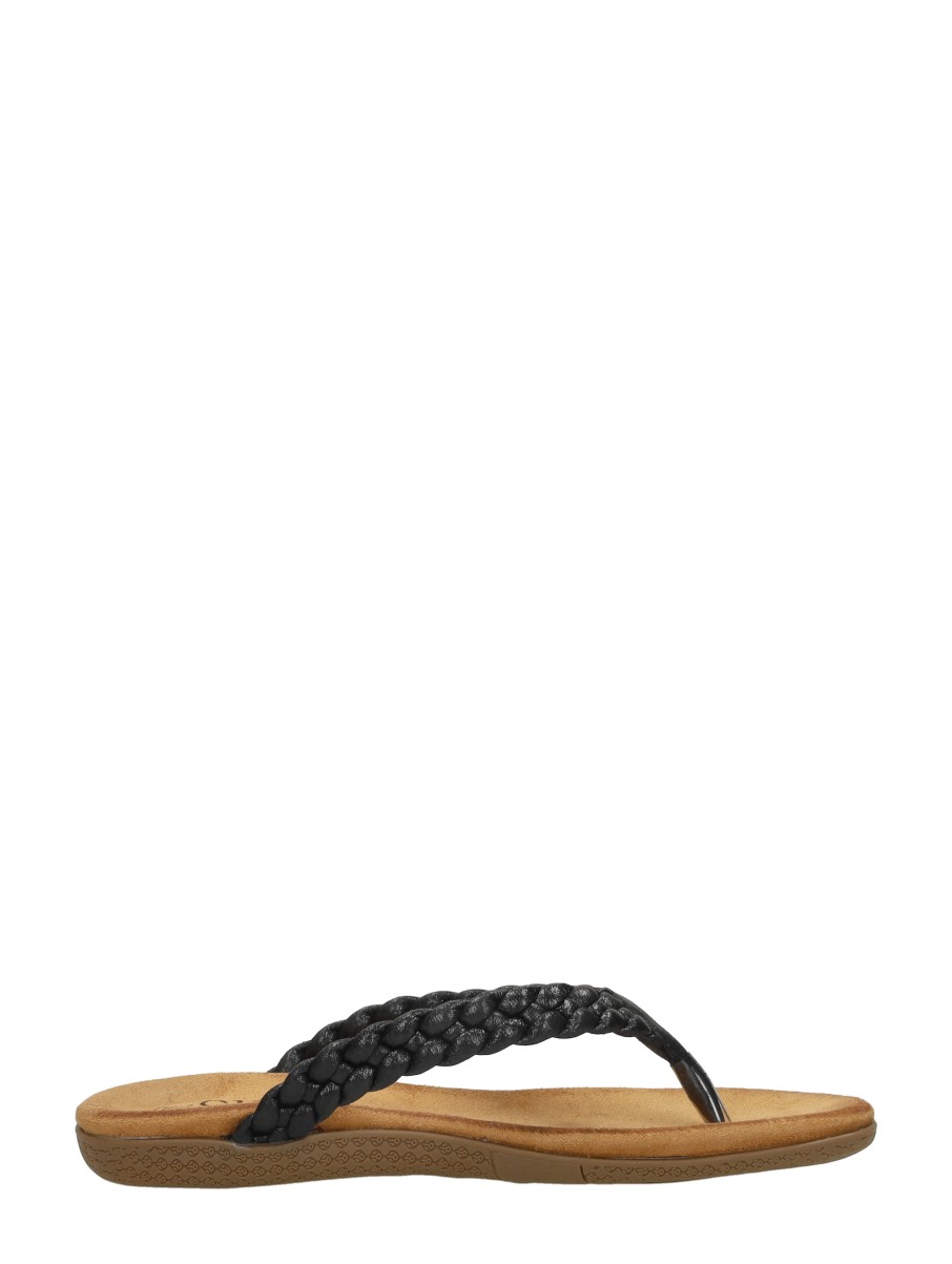 Sub55 - Teenslippers – zwart – foto 4 van 4