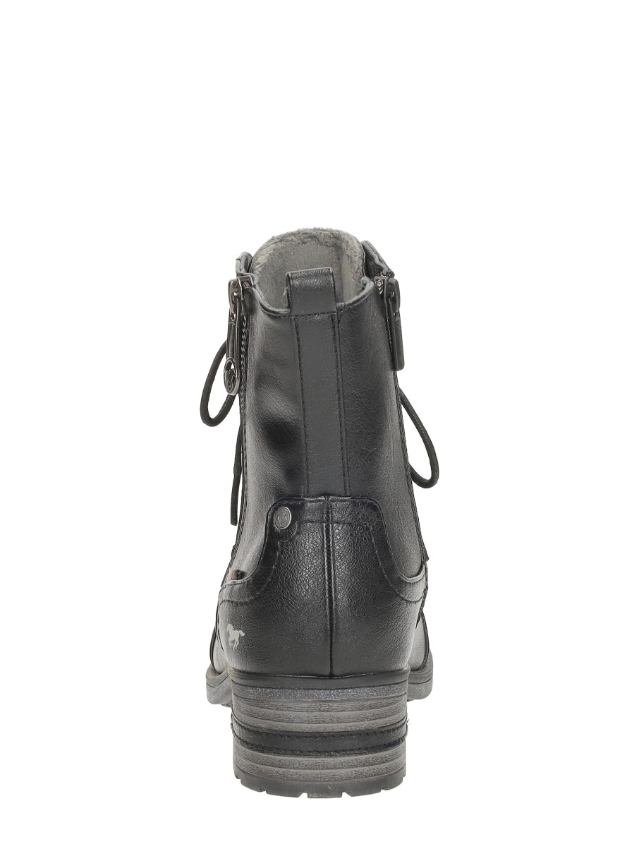 Mustang - Veterschoenen Hoog – zwart – foto 3 van 4