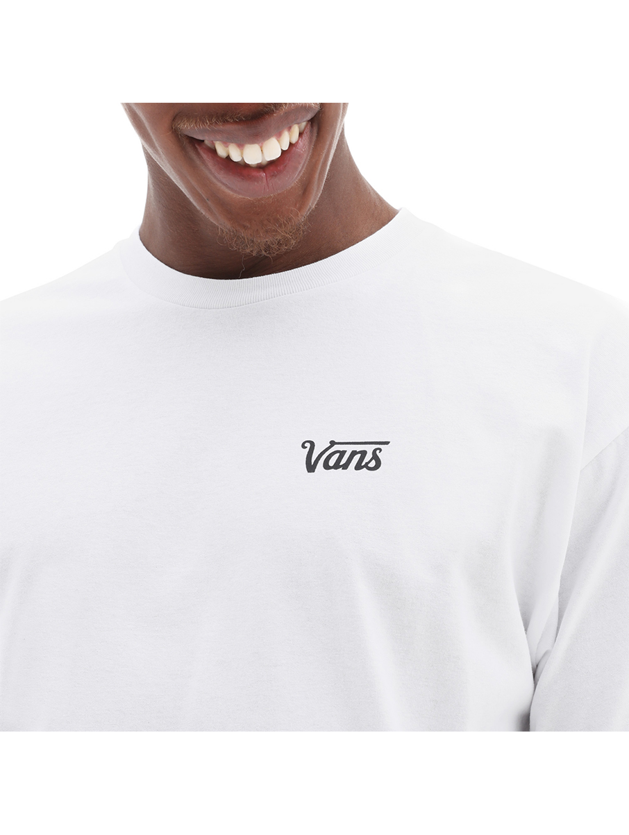 Vans - Heren T-shirts – wit – foto 3 van 3