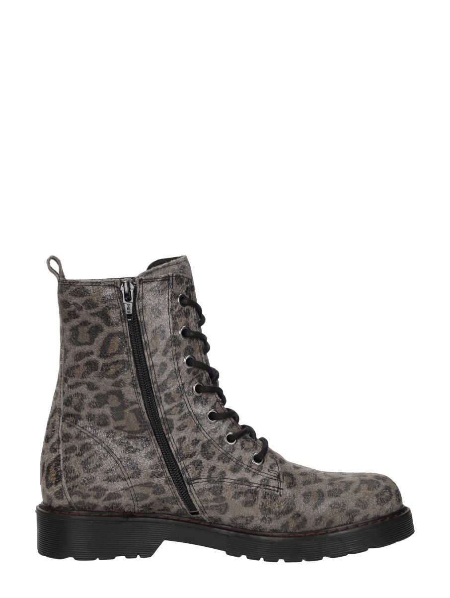 Aqa - Veterschoenen Hoog – taupe – foto 4 van 4