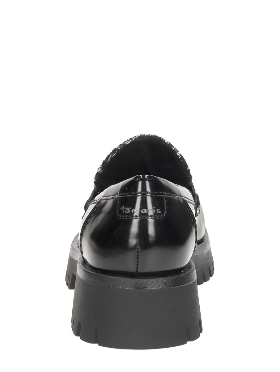 Tamaris - Mocassin – zwart – foto 3 van 4