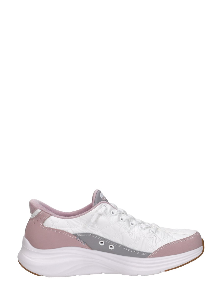 Skechers - Slip-ins: Cozy Fit Knotted Bungee – wit – foto 4 van 4