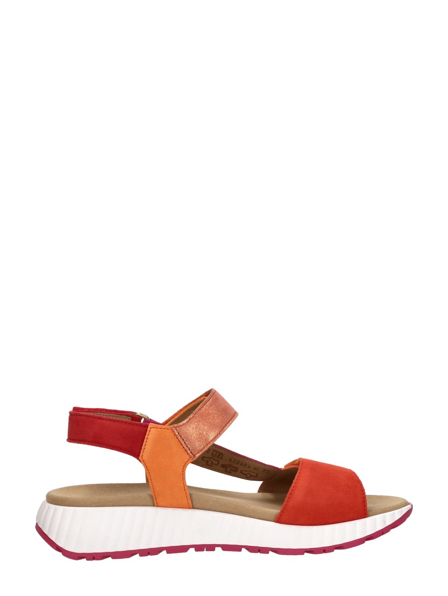 Gabor - Sandalen Plat – oranje – foto 4 van 4
