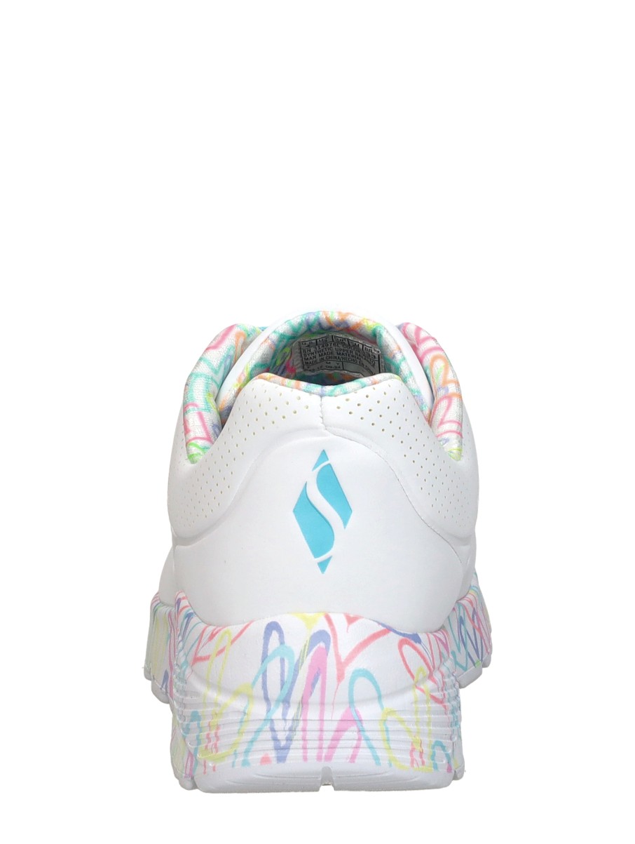 Skechers - Jgoldcrown: Uno Lite – wit – foto 3 van 4