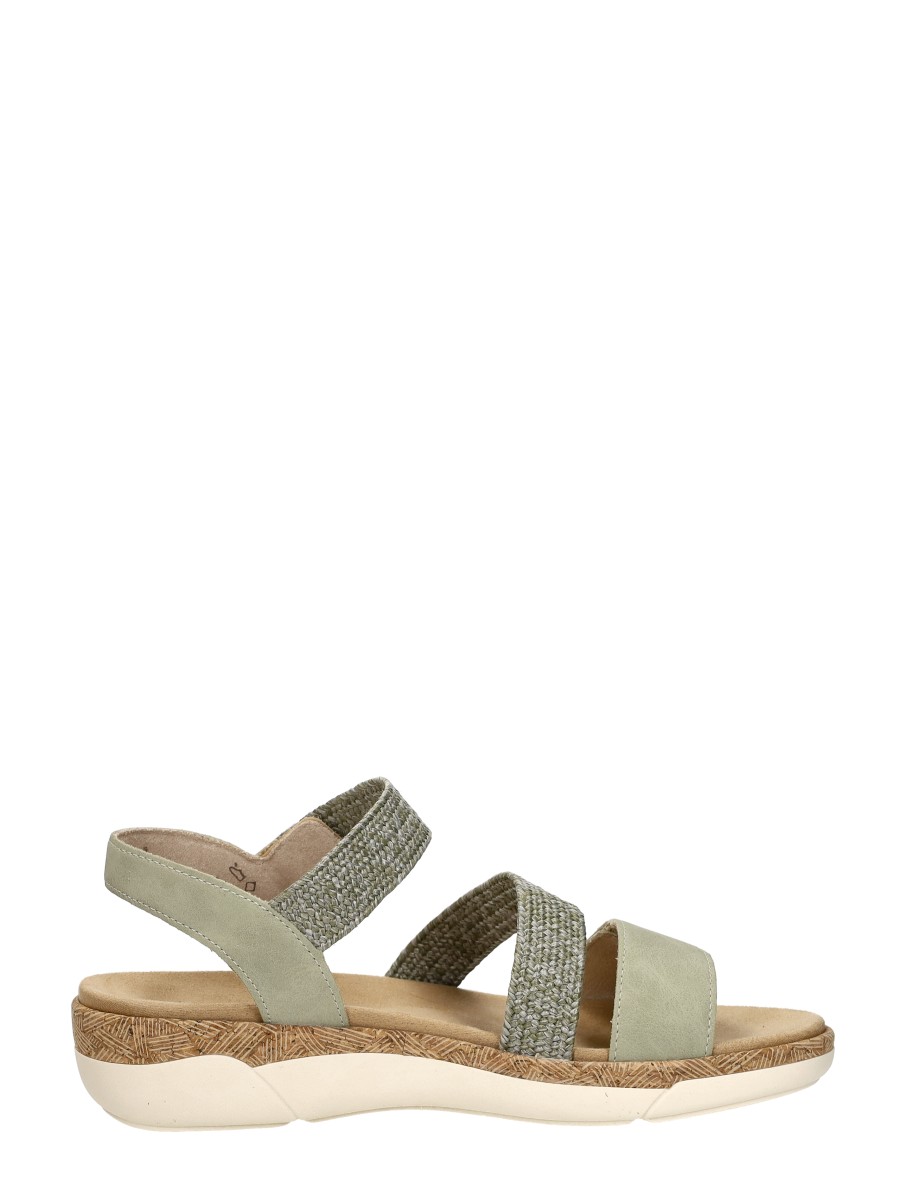 Remonte - Sandalen Plat – groen – foto 4 van 4