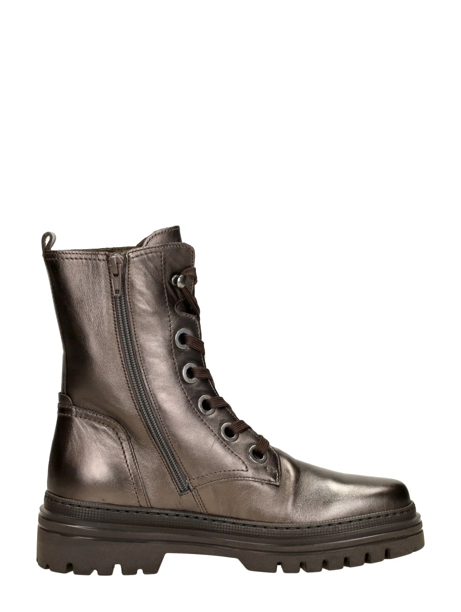 Gabor - Veterschoenen Hoog – brons – foto 4 van 4