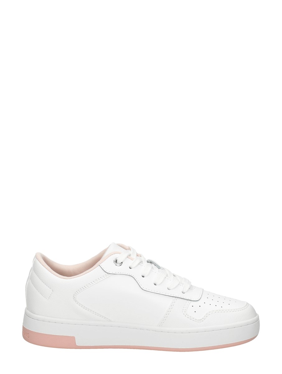 Calvin Klein - Cupsole Laceup Basket Low Lth – wit – foto 4 van 4