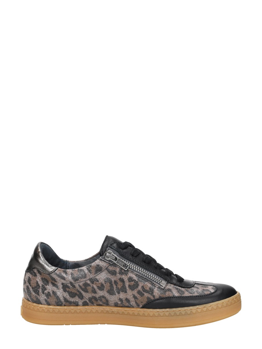 Aqa - Sneakers Laag – zwart – foto 4 van 4