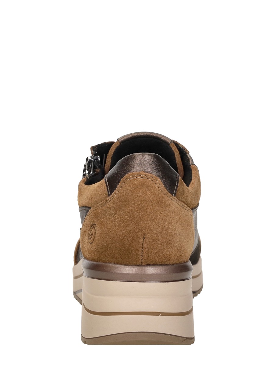 Remonte - Veterschoenen Laag – cognac – foto 3 van 4