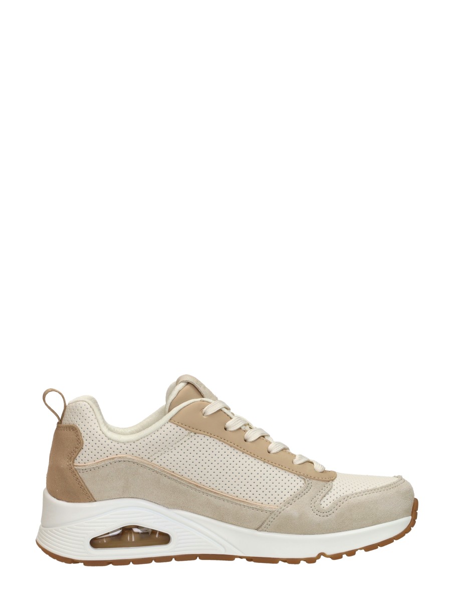 Skechers - Uno - 2 Much Fun – beige – foto 4 van 4