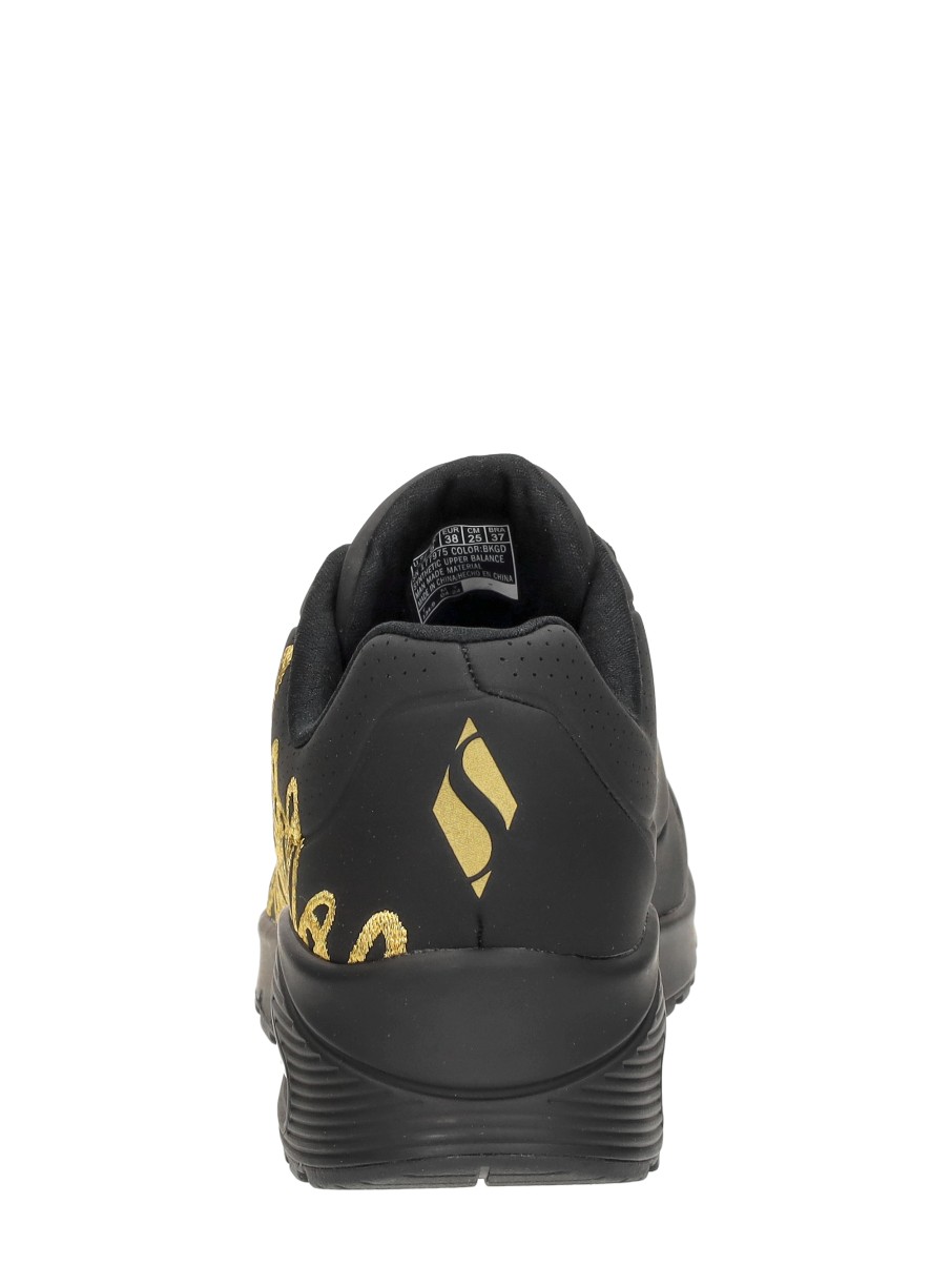 Skechers - Uno-golden Heart – zwart – foto 3 van 4