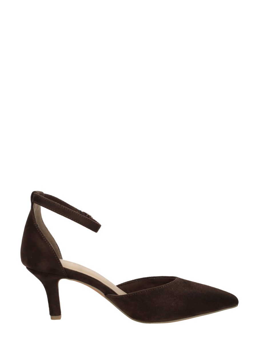 Marco tozzi - Pumps – donkerbruin – foto 4 van 4