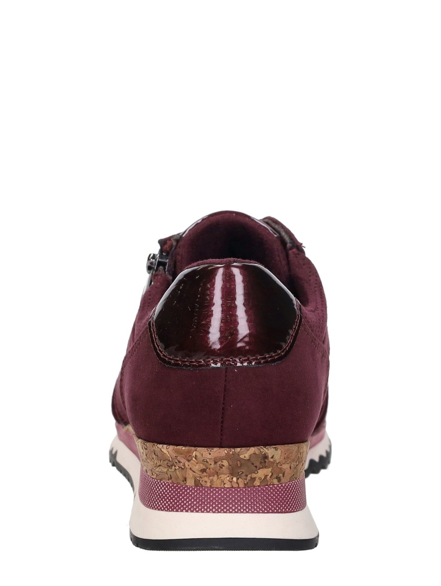 Marco tozzi - Sneakers Laag – bordeaux – foto 3 van 4