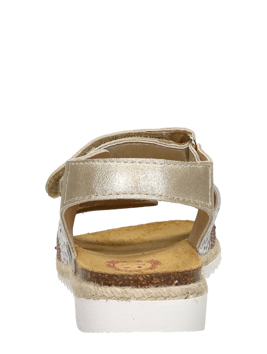 Develab - Meiden Sandalen – goudkleur – foto 3 van 4