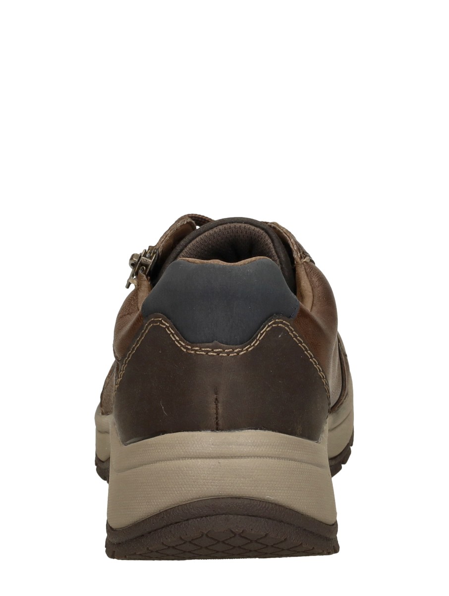 Rieker - Veterschoenen Laag – donkerbruin – foto 3 van 4