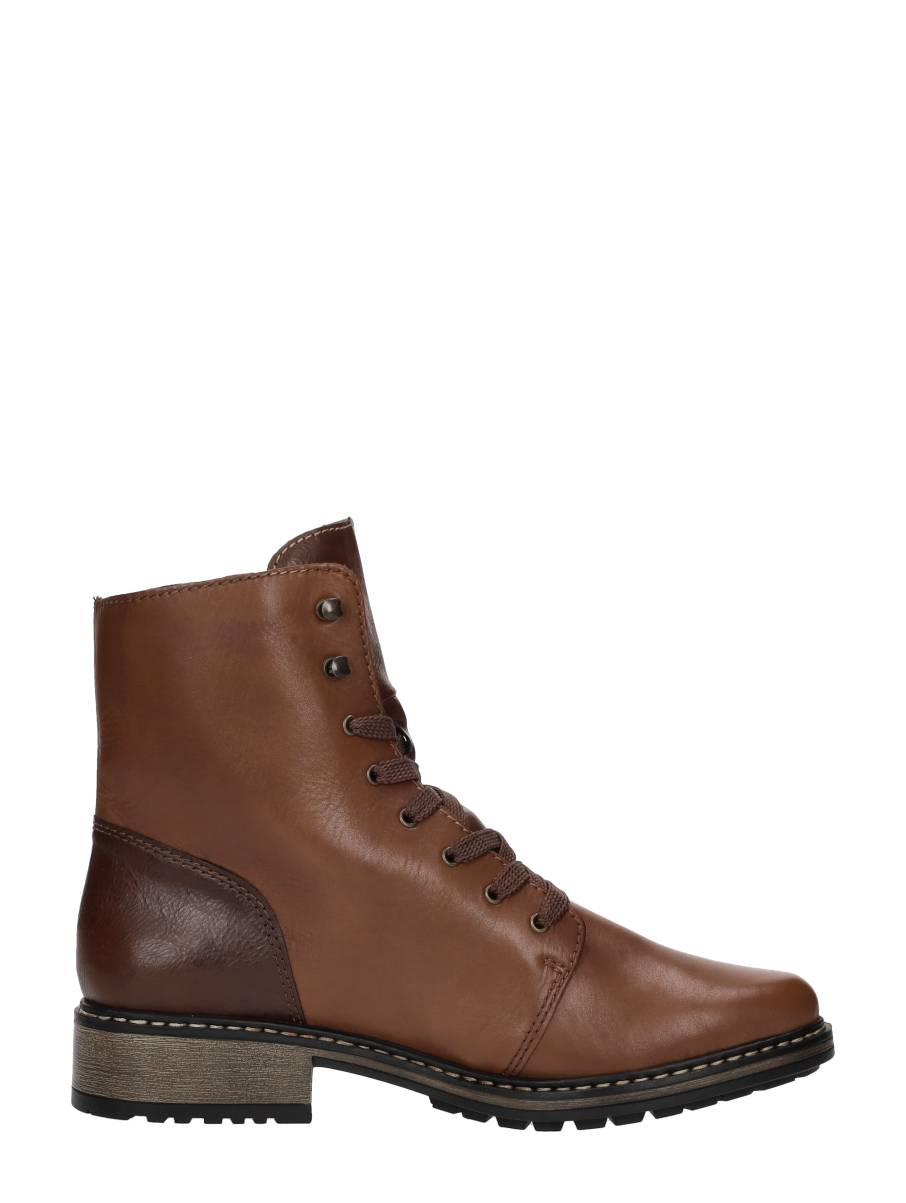 Rieker - Veterschoenen Hoog – cognac – foto 4 van 4