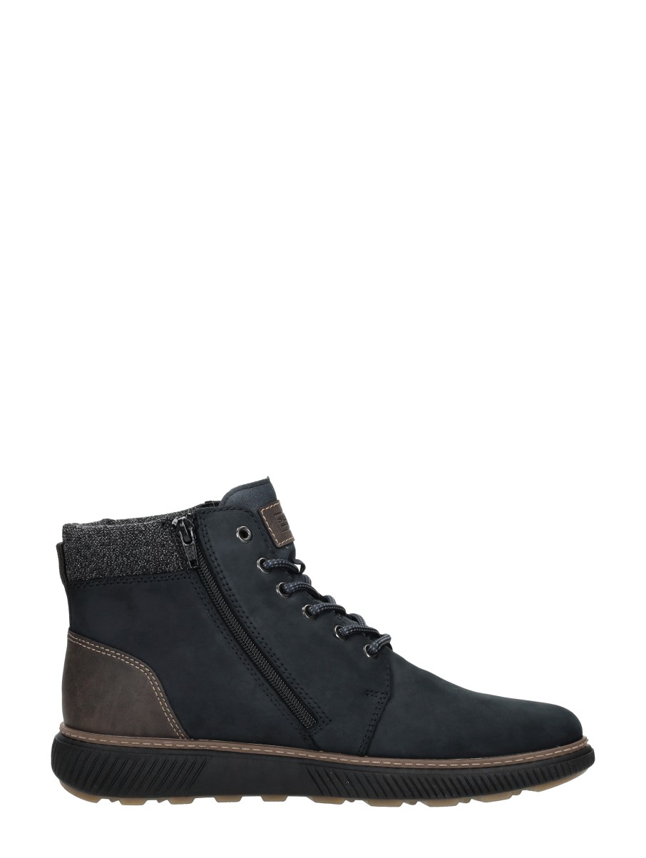 Rieker - Veterschoenen Hoog – blauw – foto 4 van 4