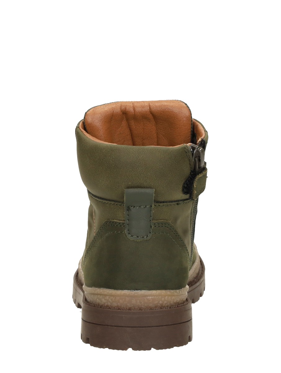 Keq - Veterschoenen Hoog – groen – foto 3 van 4