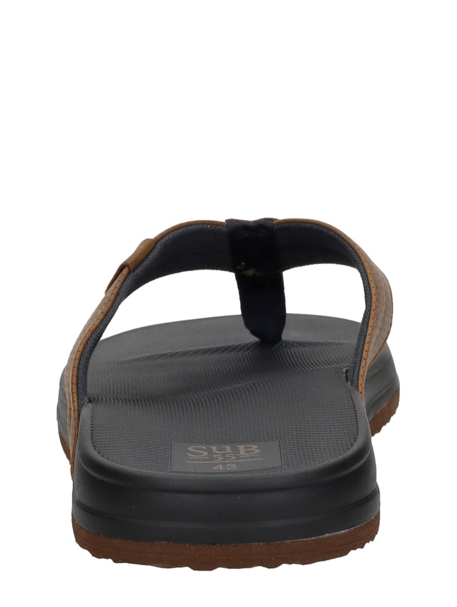 Sub55 - Teenslippers – cognac – foto 3 van 4