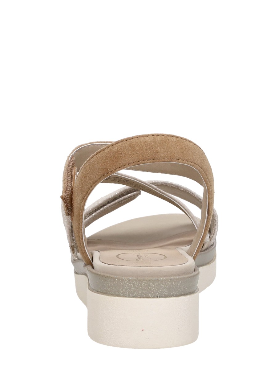 Tamaris Comfort - Sandalen Plat – beige – foto 3 van 4