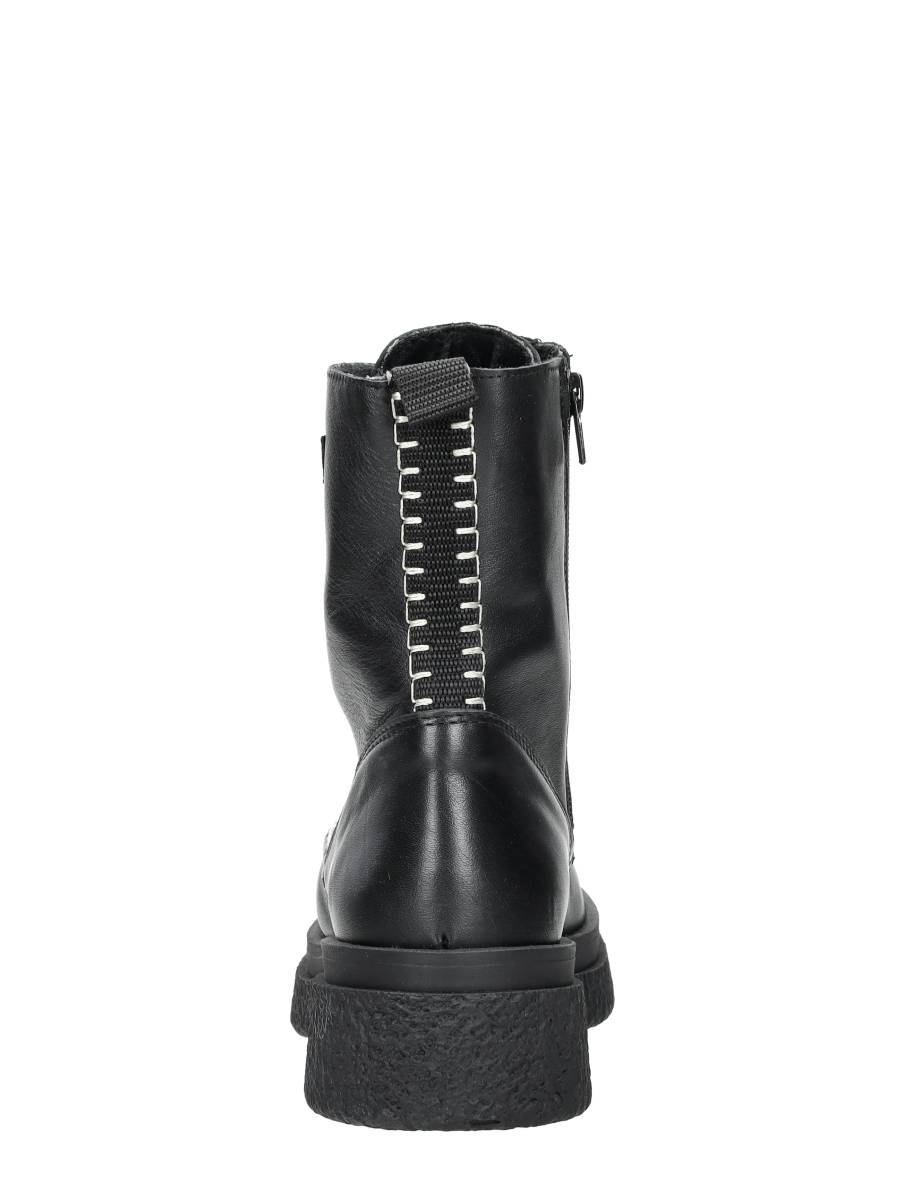 Palpa - Veterschoenen Hoog – zwart – foto 3 van 4