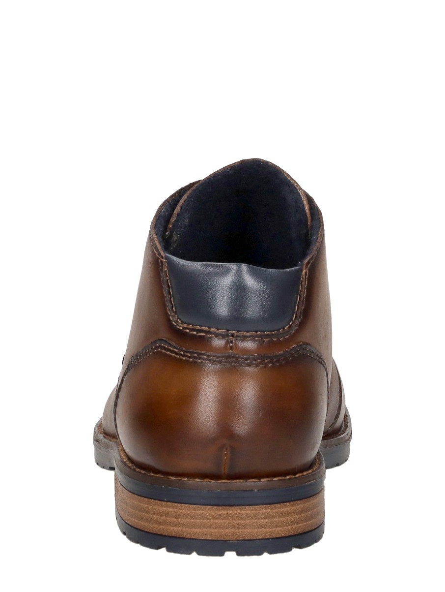 Rieker - Veterschoenen Hoog – cognac – foto 3 van 4