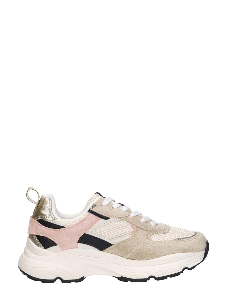 Sub55 - Sneakers Laag – beige – foto 4 van 4