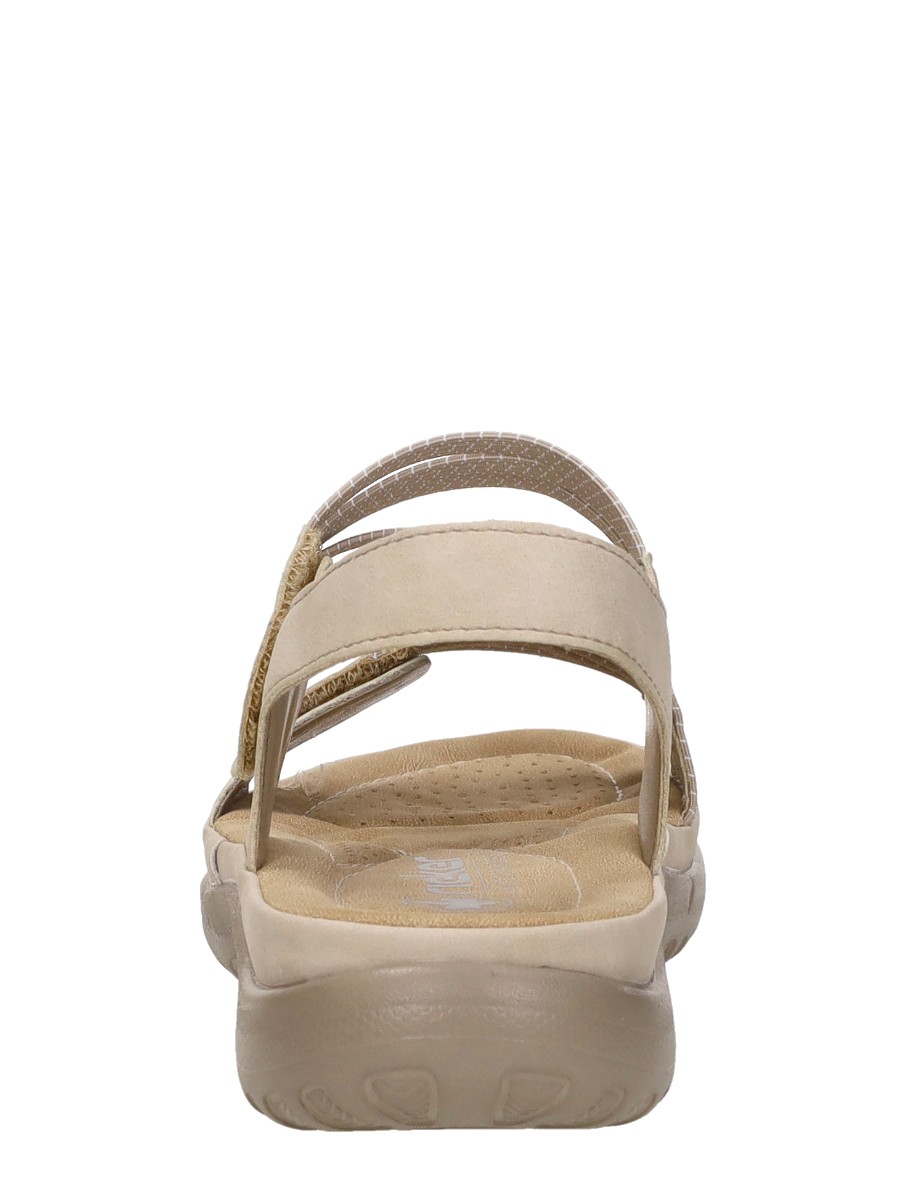 Rieker - Sandalen Plat – beige – foto 3 van 4
