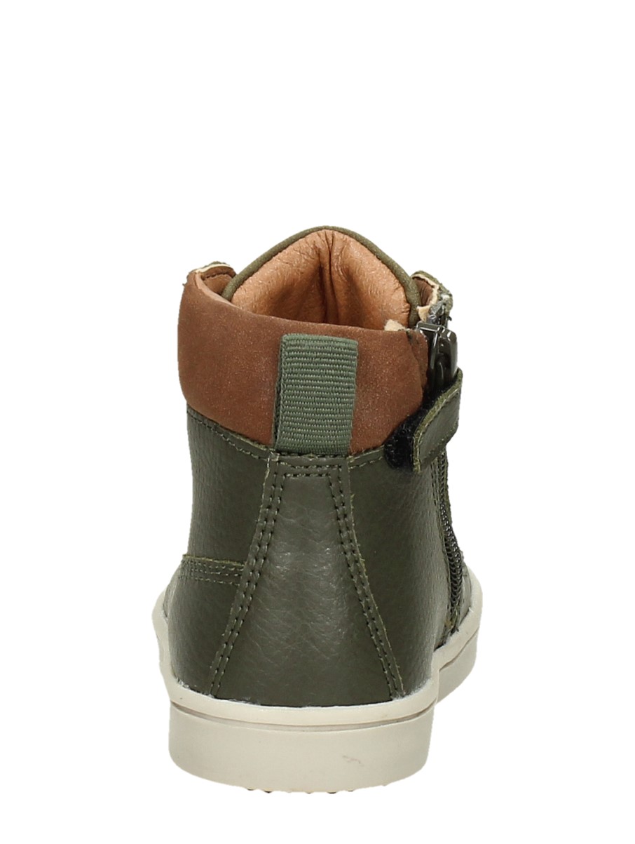Keq - Veterschoenen Hoog – groen – foto 3 van 4