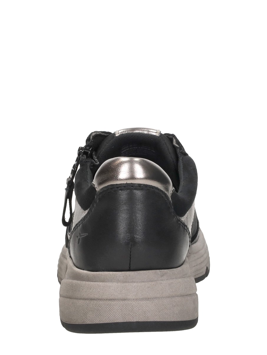 Tamaris Comfort - Veterschoenen Laag – zwart – foto 3 van 4