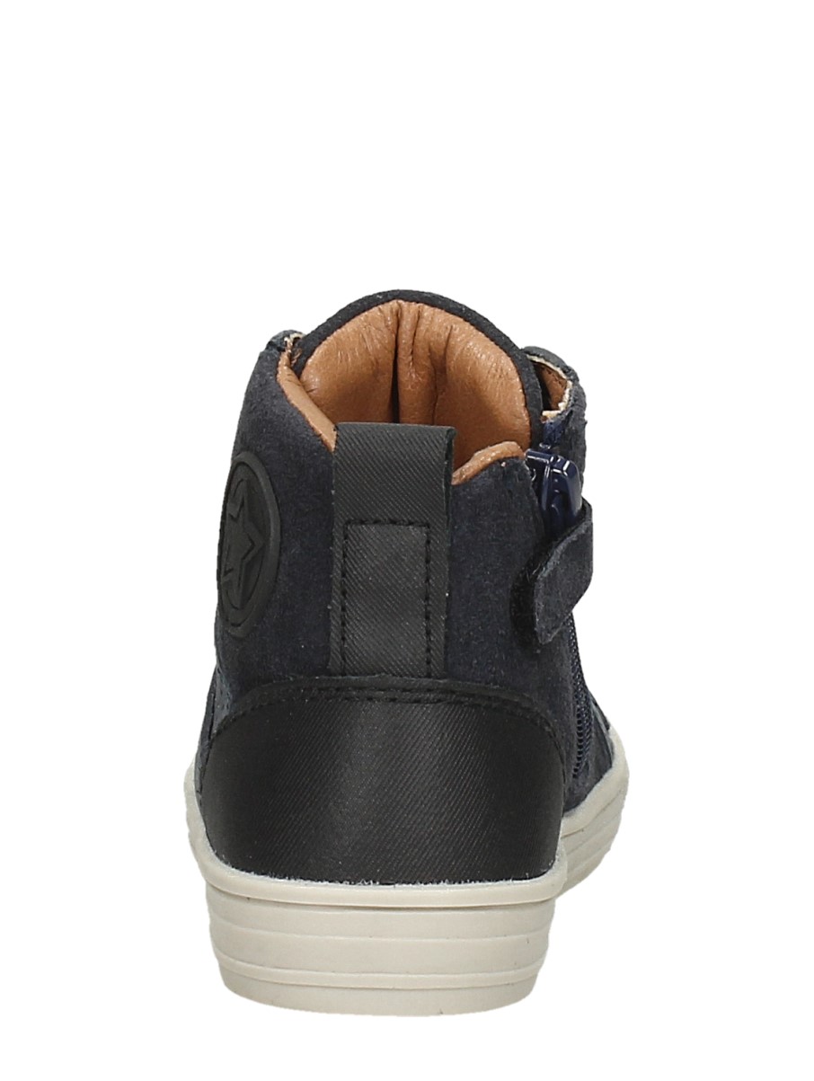 Keq - Veterschoenen Hoog – blauw – foto 3 van 4