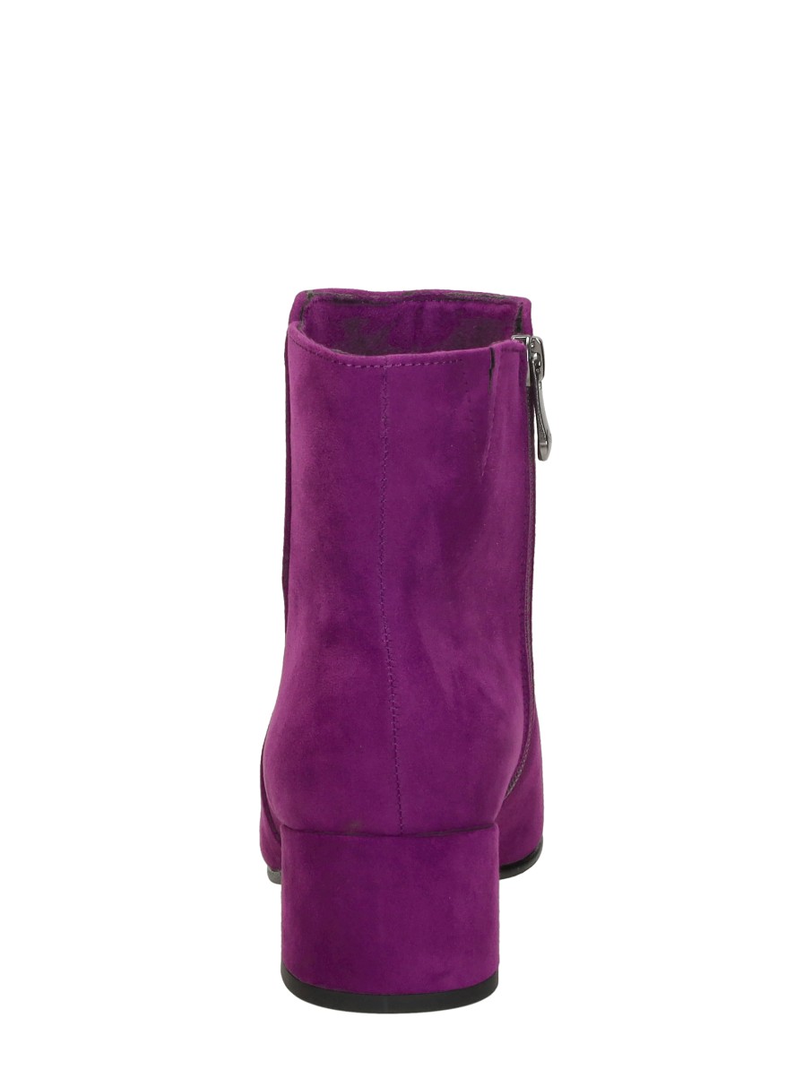 Marco tozzi - Enkellaarsjes Hak – fuchsia – foto 3 van 4
