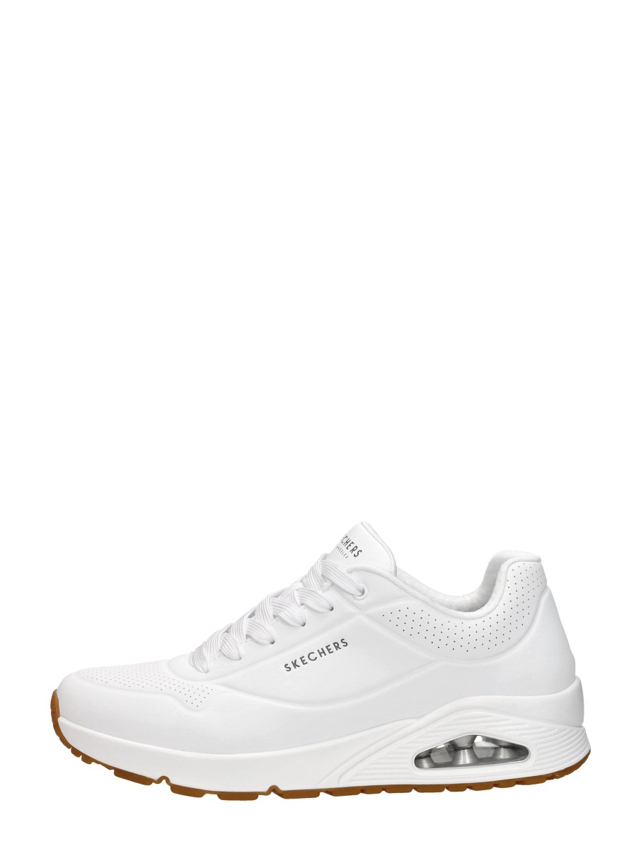 Skechers Uno - Stand On Air - Heren Sneakers - Wit