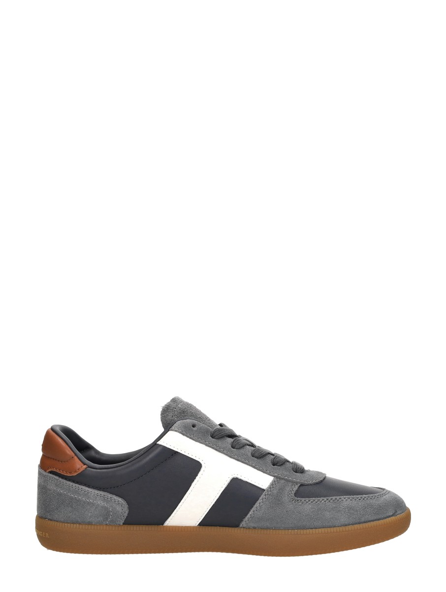 Tommy Hilfiger - Th Tribeca Sneaker Mix – blauw – foto 4 van 4