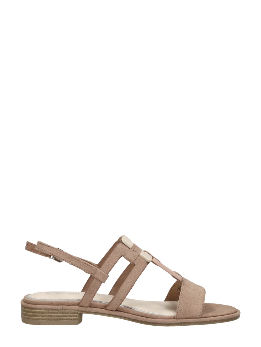 Marco tozzi - Sandalen Plat – beige – foto 4 van 4