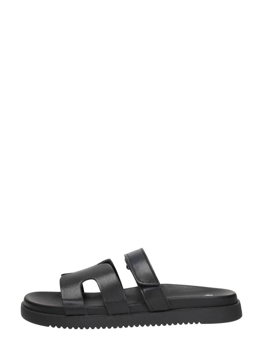 Steve Madden Missile Sandal – Zwart
