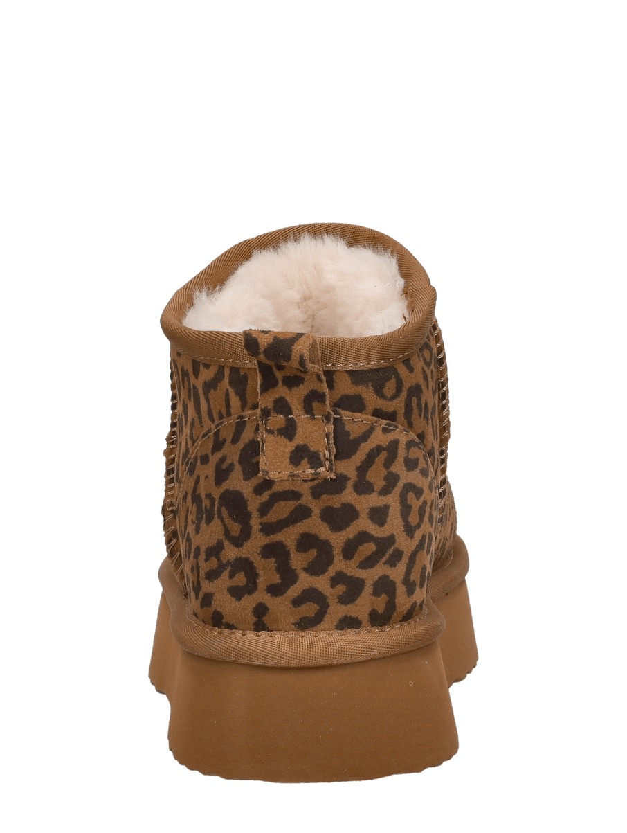 Shoecolate - Enkellaarsjes Plat – cognac – foto 3 van 4