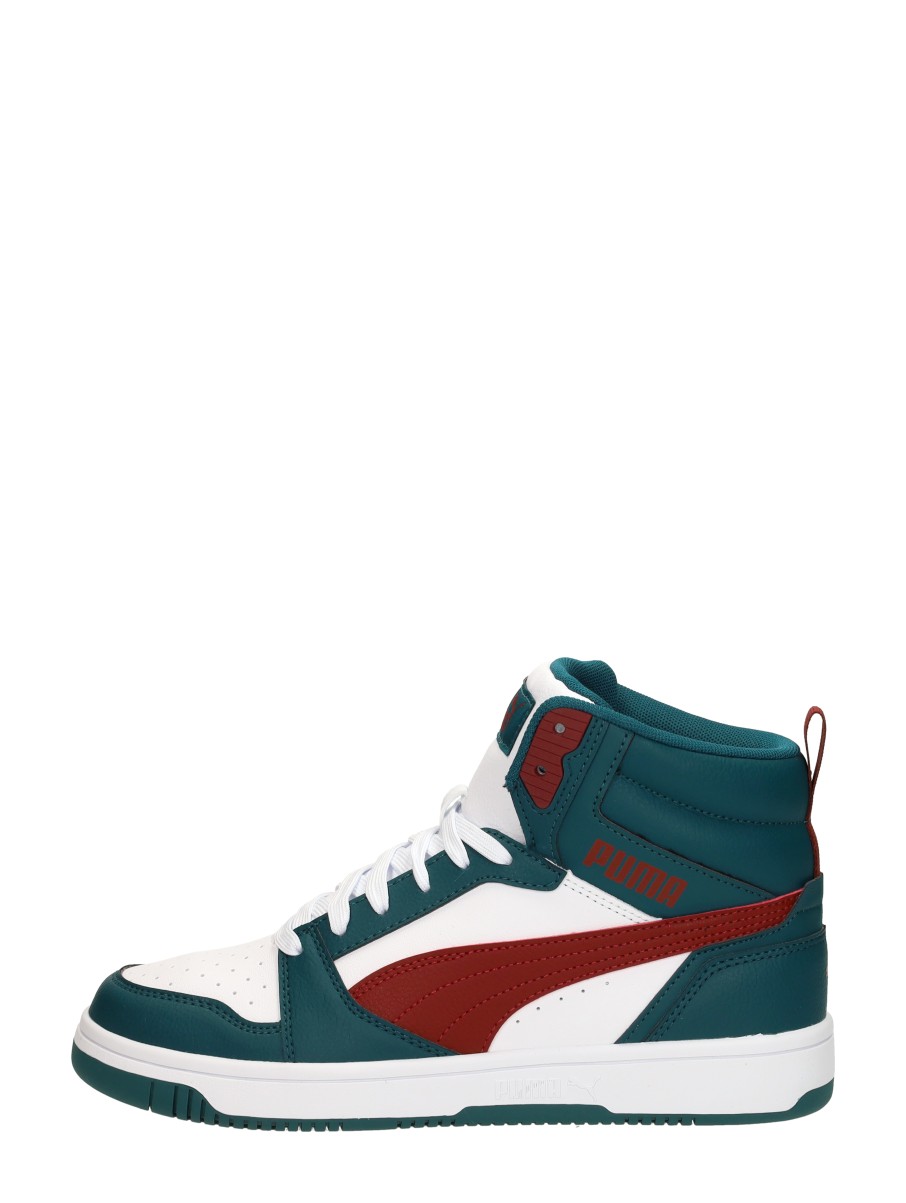Puma Rebound V6 Mid Jr – Groen