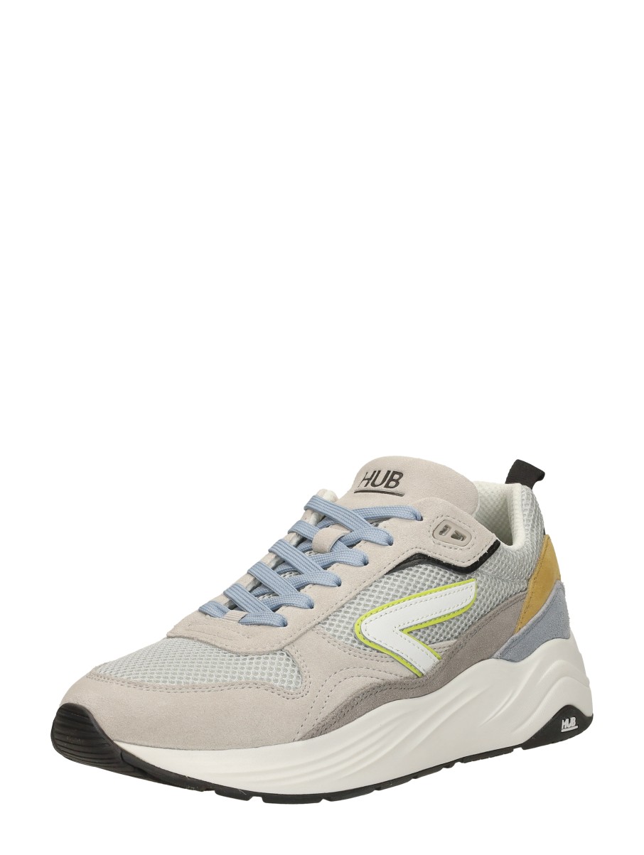 HUB Glide herensneaker beige