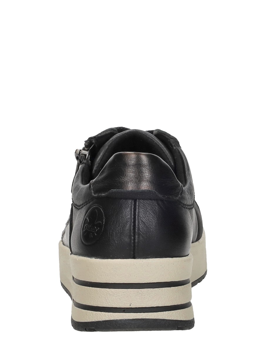 Rieker - Sneakers Laag – zwart – foto 3 van 4