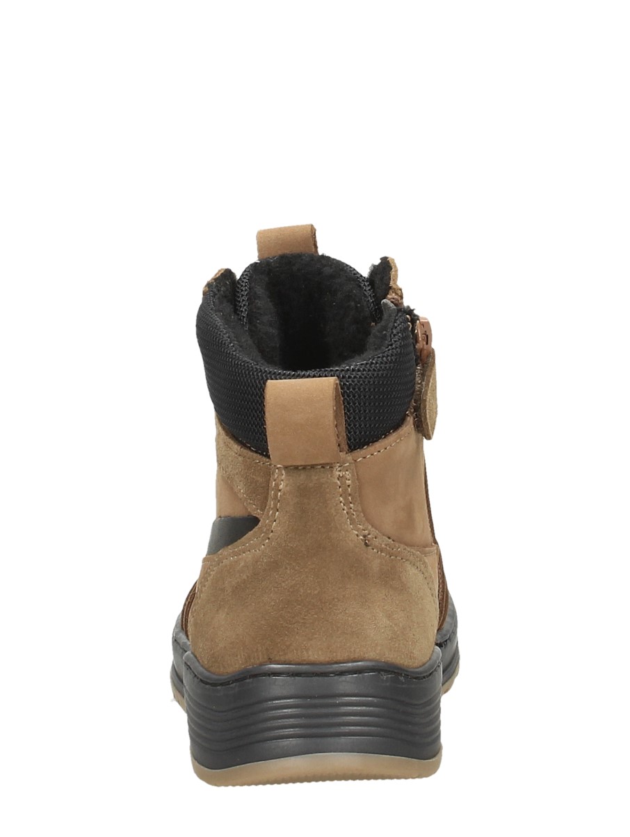 Sub55 - Veterschoenen Hoog – cognac – foto 3 van 4