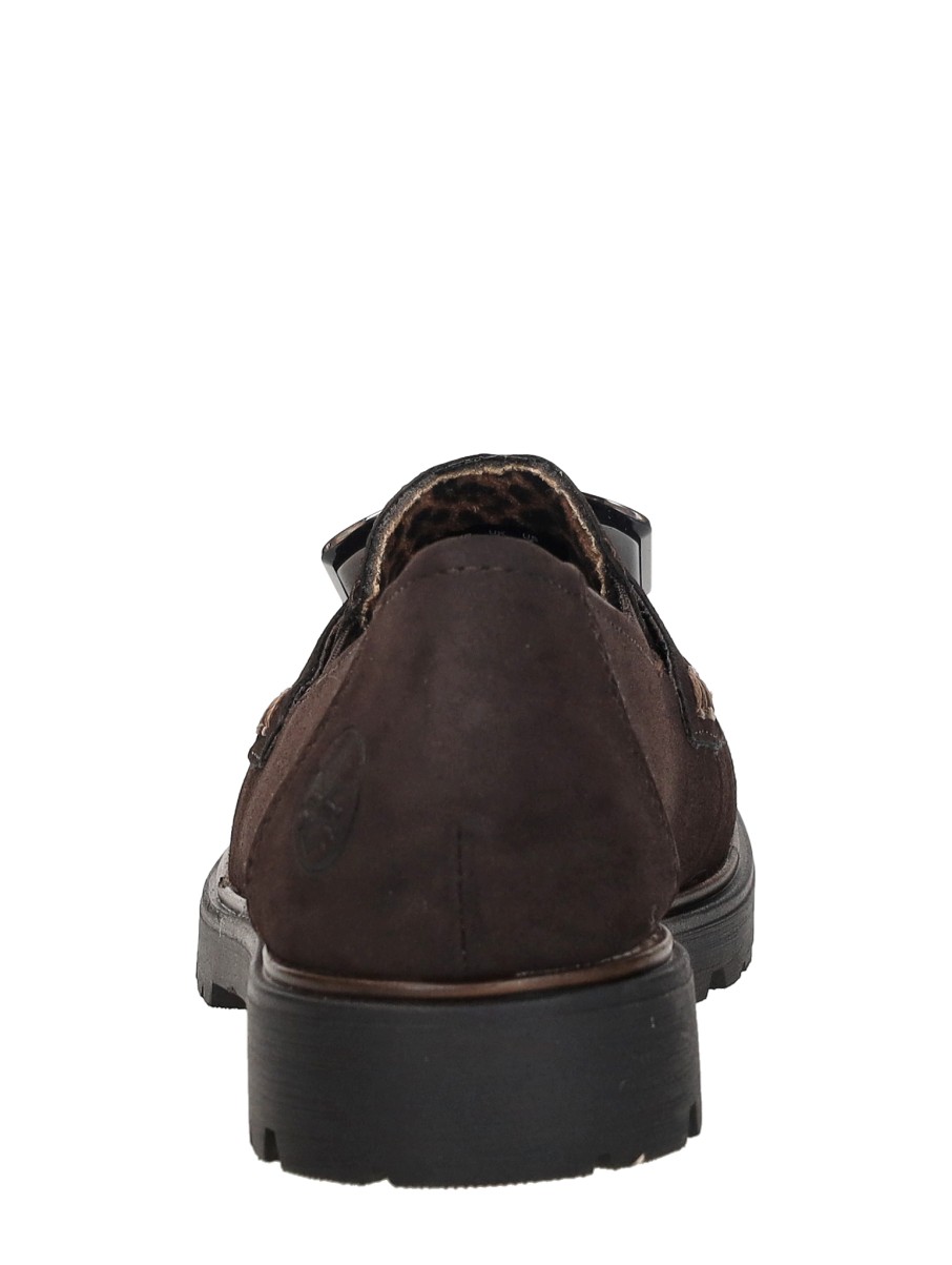 Rieker - Mocassin – donkerbruin – foto 3 van 4