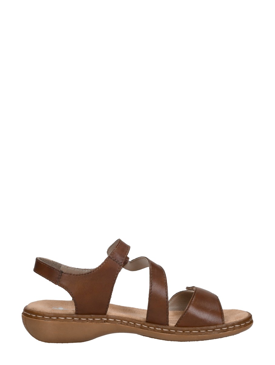Rieker - Dames Sandalen – cognac – foto 4 van 4