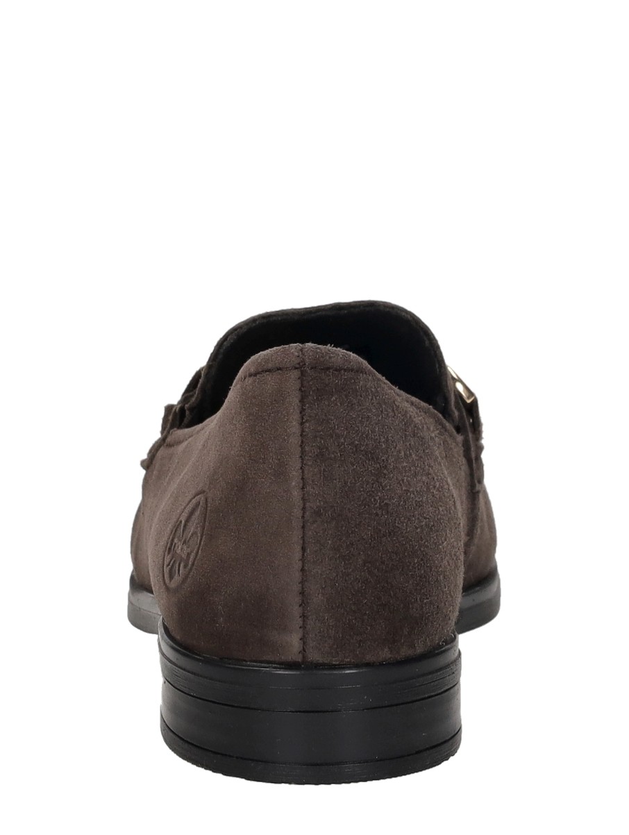 Rieker - Mocassin – donkerbruin – foto 3 van 4