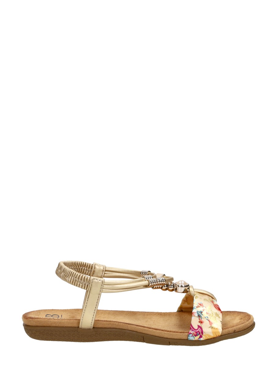 Sub55 - Sandalen Plat – goudkleur – foto 4 van 4